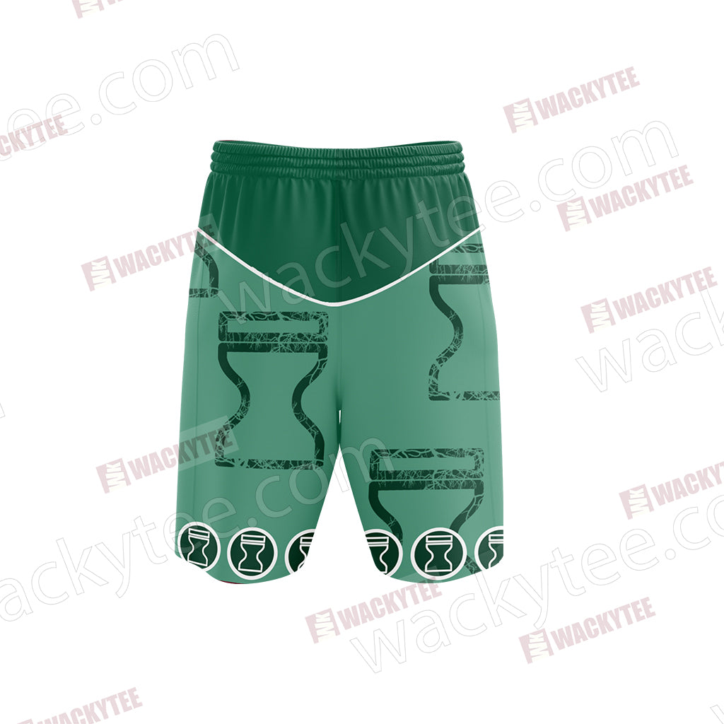 Naruto Kazekage Sunagakure Symbol Unisex Beach Shorts