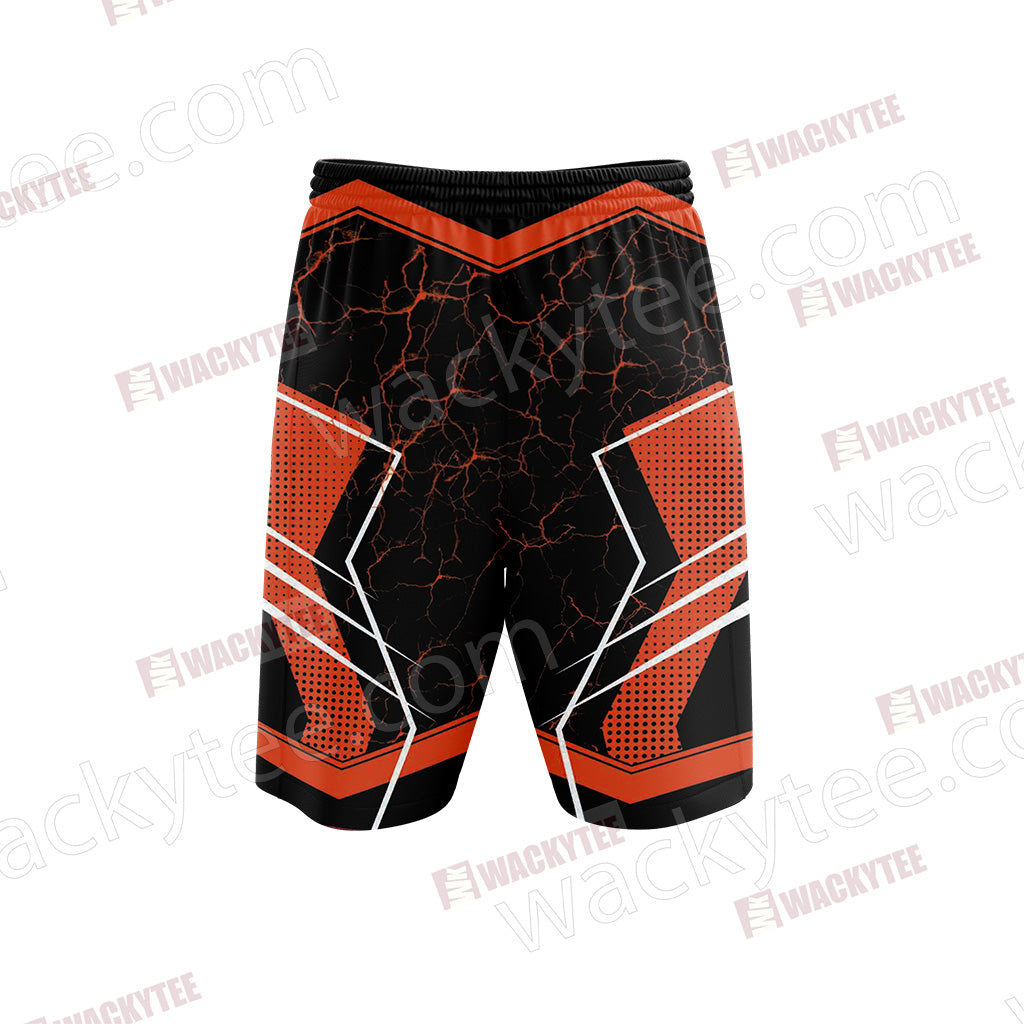 Dragon Ball Super Goku Symbol Unisex 3D Beach Shorts