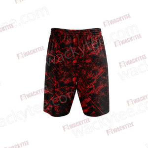 Street Fighter Akuma Beach Shorts