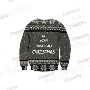 Nightmare Before Christmas - We wish you a scary christmas Unisex 3D Sweater