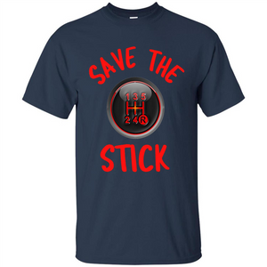Car Racing T-Shirt Save The Stick