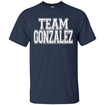 Team Gonzalez T-shirt Navy