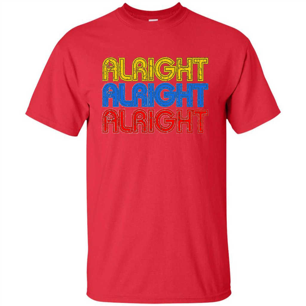 Alright Alright Alright T-shirt Red