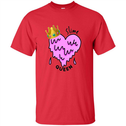 Slime Queen Heart T-Shirt Red