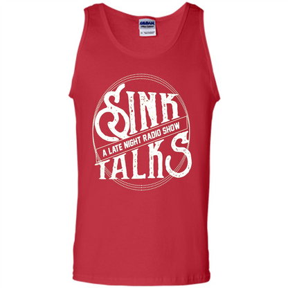Sink Talks T-Shirt A Late Night Radio Show Red