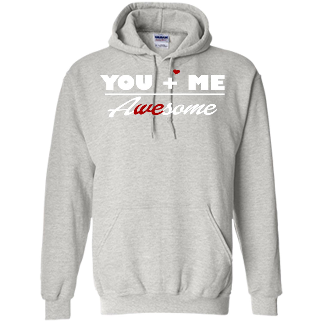 Love T-shirt You and Me Awesome Ash