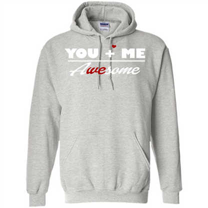 Love T-shirt You and Me Awesome Ash