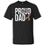 Proud Autism Dad T-shirt Autism Awareness