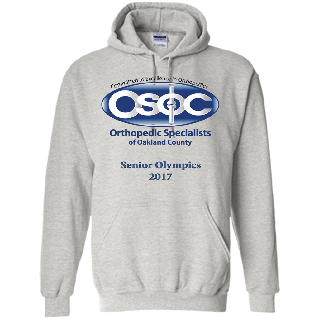 OSOC 9 Senior Olympics 2017 T-shirt Ash
