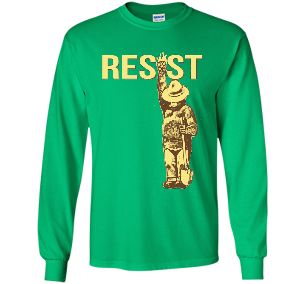 National Park Resist T-shirt Irish Green