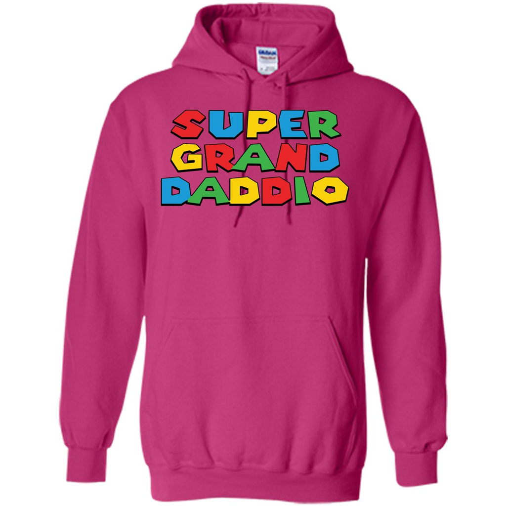 Fathers Day T-shirt Super Grand Daddio Heliconia