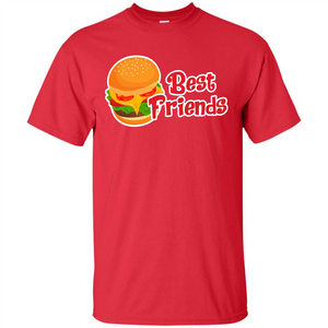 Hamburger T-shirt Best Friends T-shirt