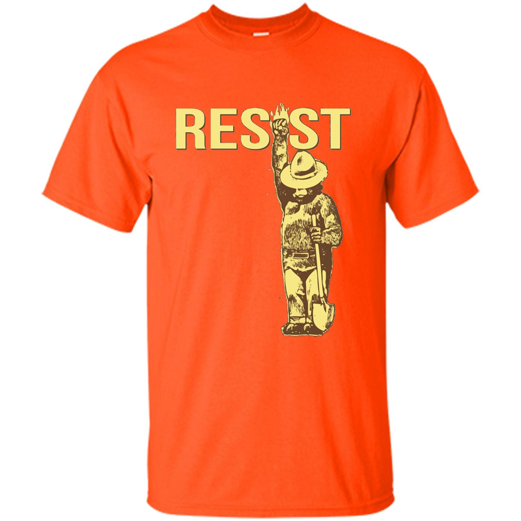Resist T-shirt National Park Resist Orange