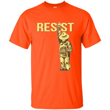 Resist T-shirt National Park Resist Orange