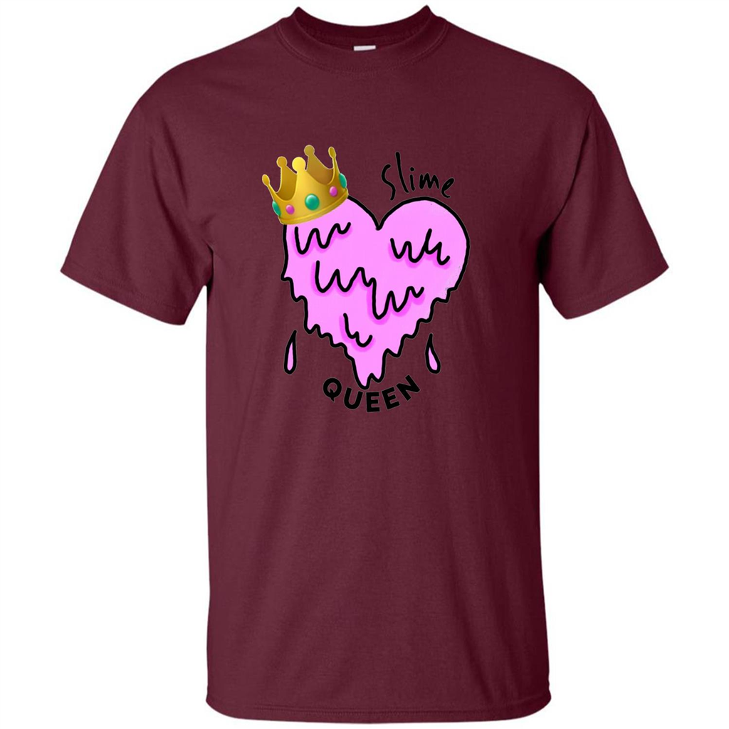 Slime Queen Heart T-Shirt Maroon
