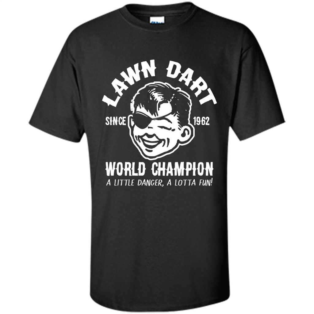 Lawn Dart Since 1962 World Champion Backyard Game T-shirt Black