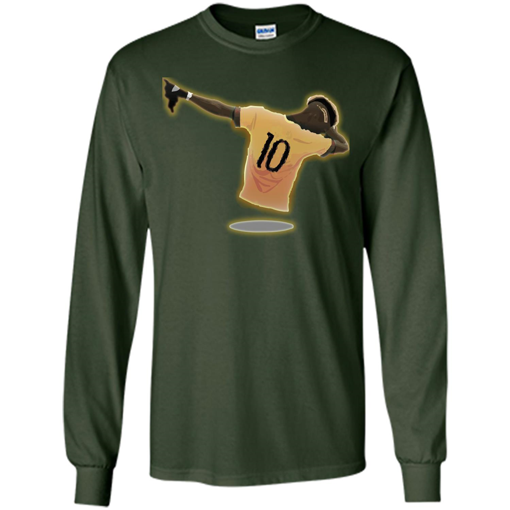 Dabbing Soccer T-shirt Forest Green