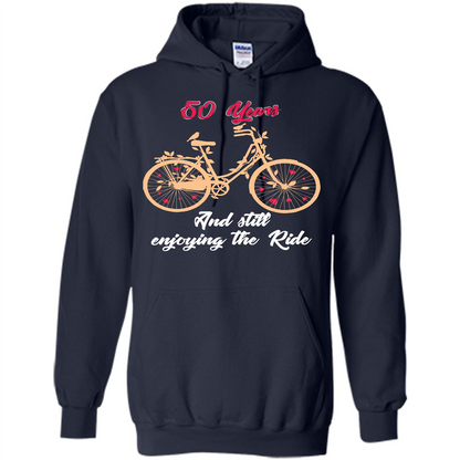 Anniversary T-shirt 50 Years And Still Enjoying The Ride Navy