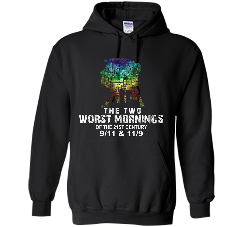 The Two Worst Mornings Of The 21st Century 9/11 And 11/9 T-shirt Royal