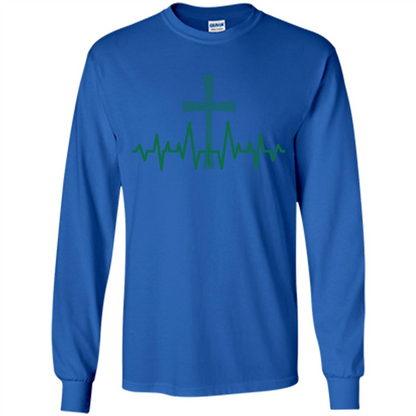 Christian ECG T-shirt Royal