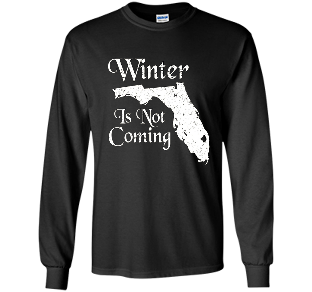 Florida T-shirt Winter Is Not Coming Black