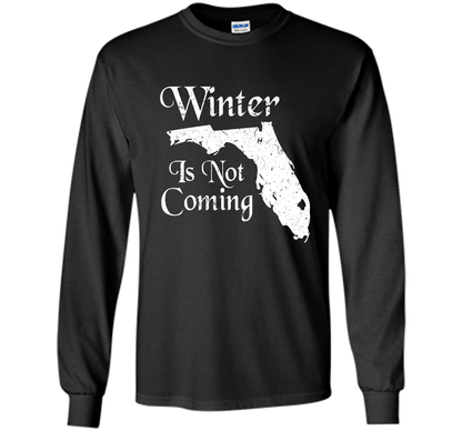 Florida T-shirt Winter Is Not Coming Black