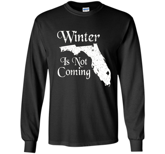 Florida T-shirt Winter Is Not Coming Black