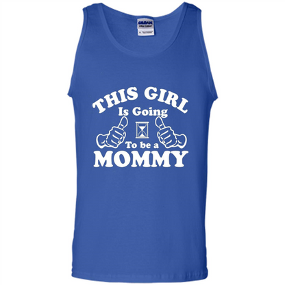 Mommy T-shirt This Girl Is Going to Be A Mommy Royal