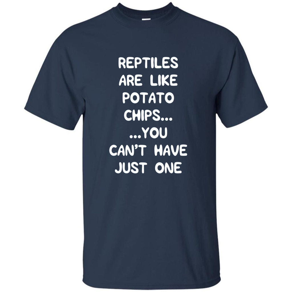 Reptile Funny Shirt Reptile Accessory T-shirt Navy