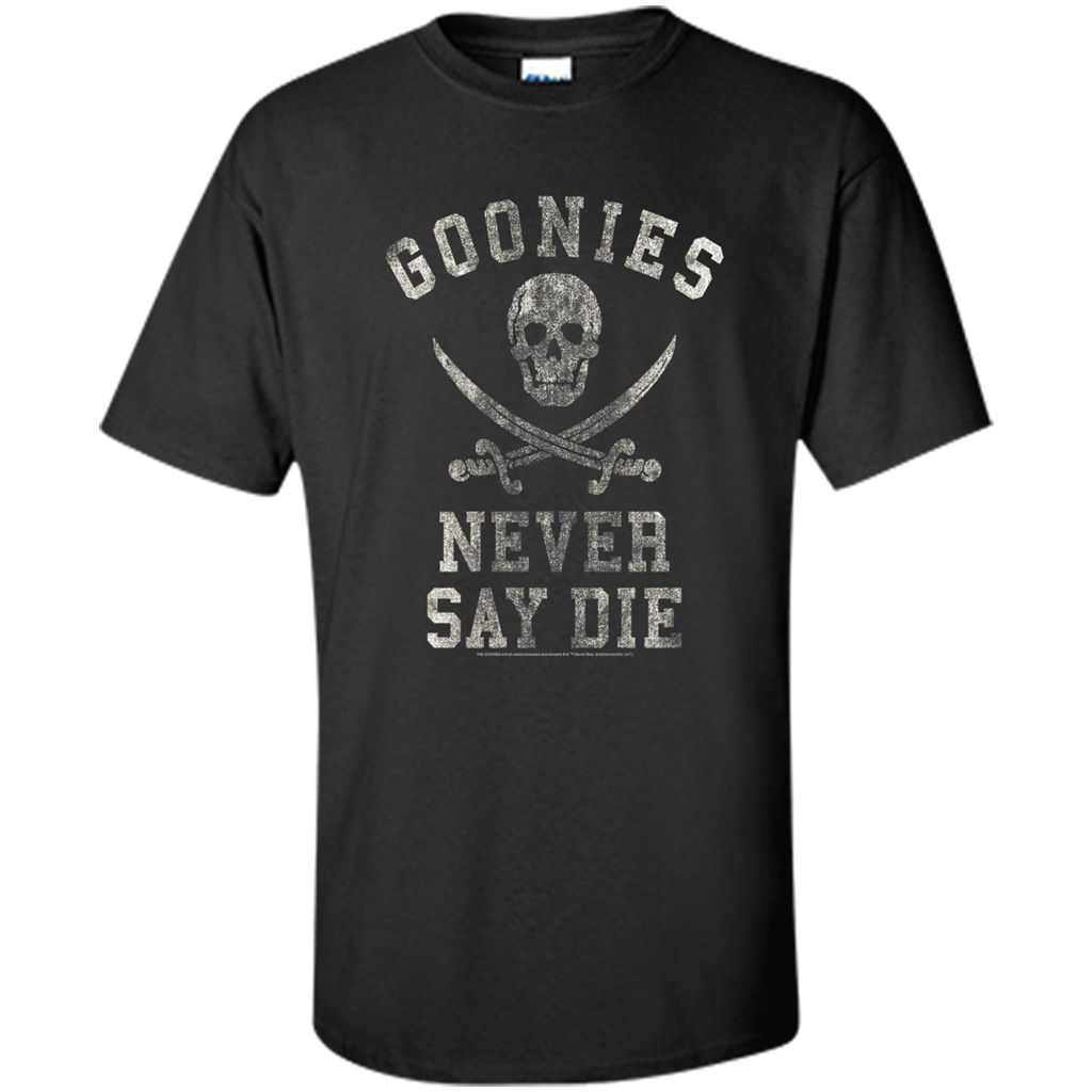 Goonies Never Say Die T-shirt Black