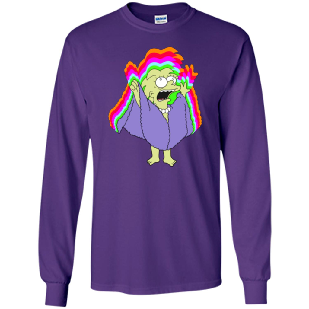 Lizard Queen T-shirt Purple