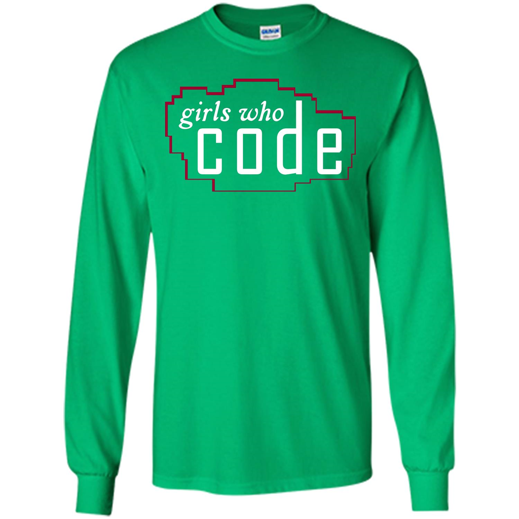 Coder T-shirt Girls Who Code T-shirt Irish Green