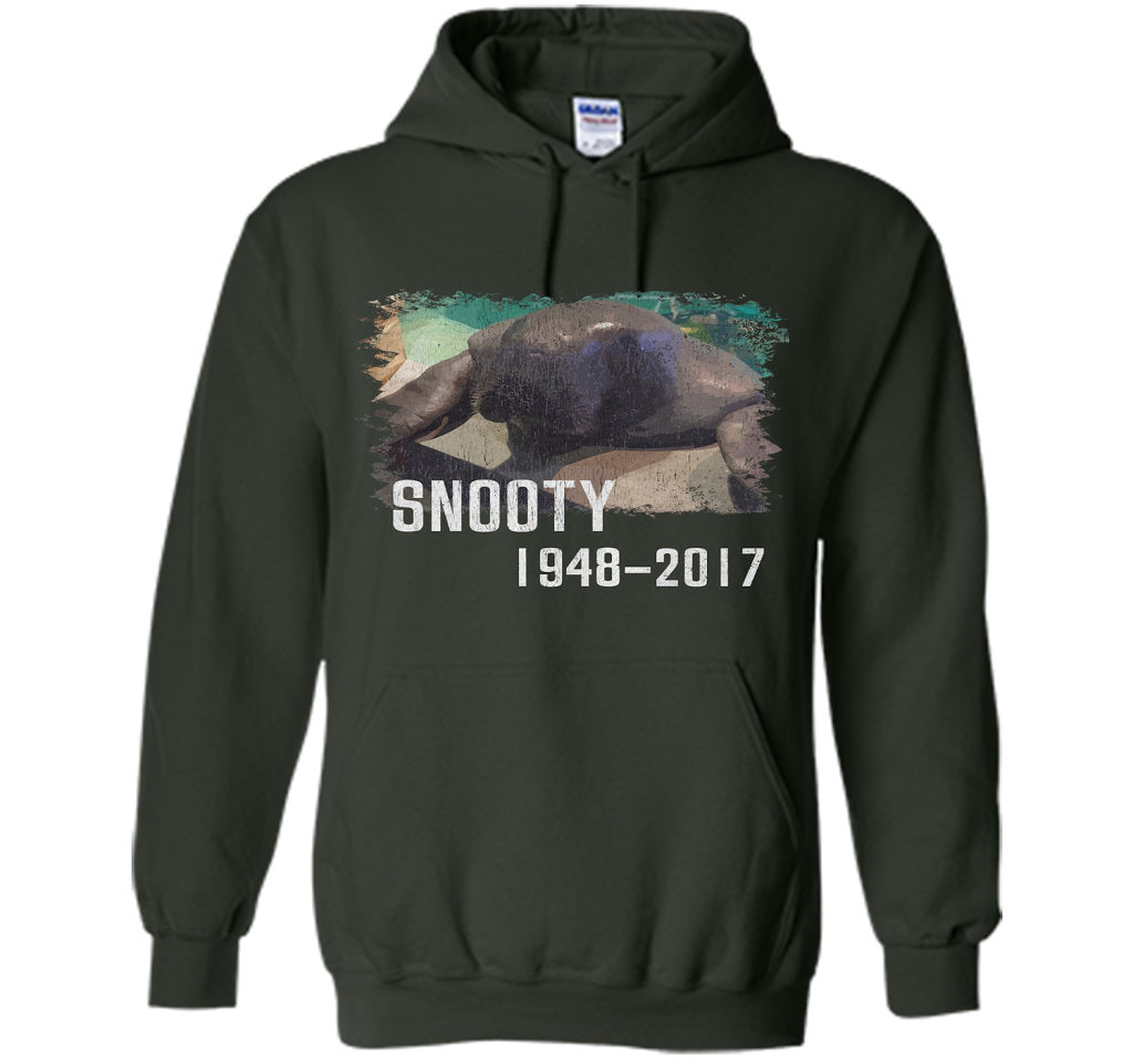 Snooty The Manatee T-shirt Forest Green