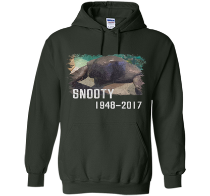 Snooty The Manatee T-shirt Forest Green