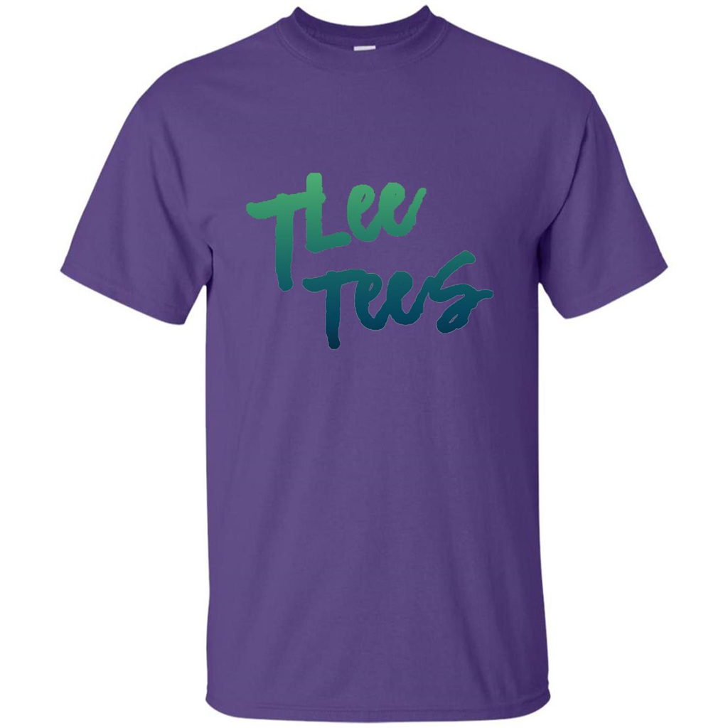 Exclusive Logo Tlee Tees Purple