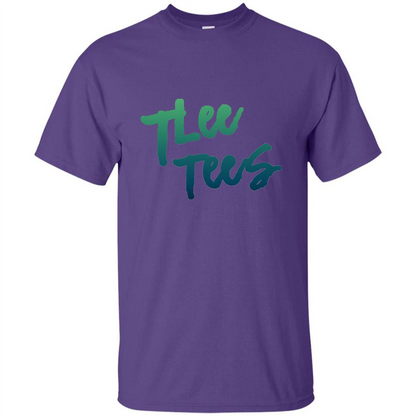 Exclusive Logo Tlee Tees Purple