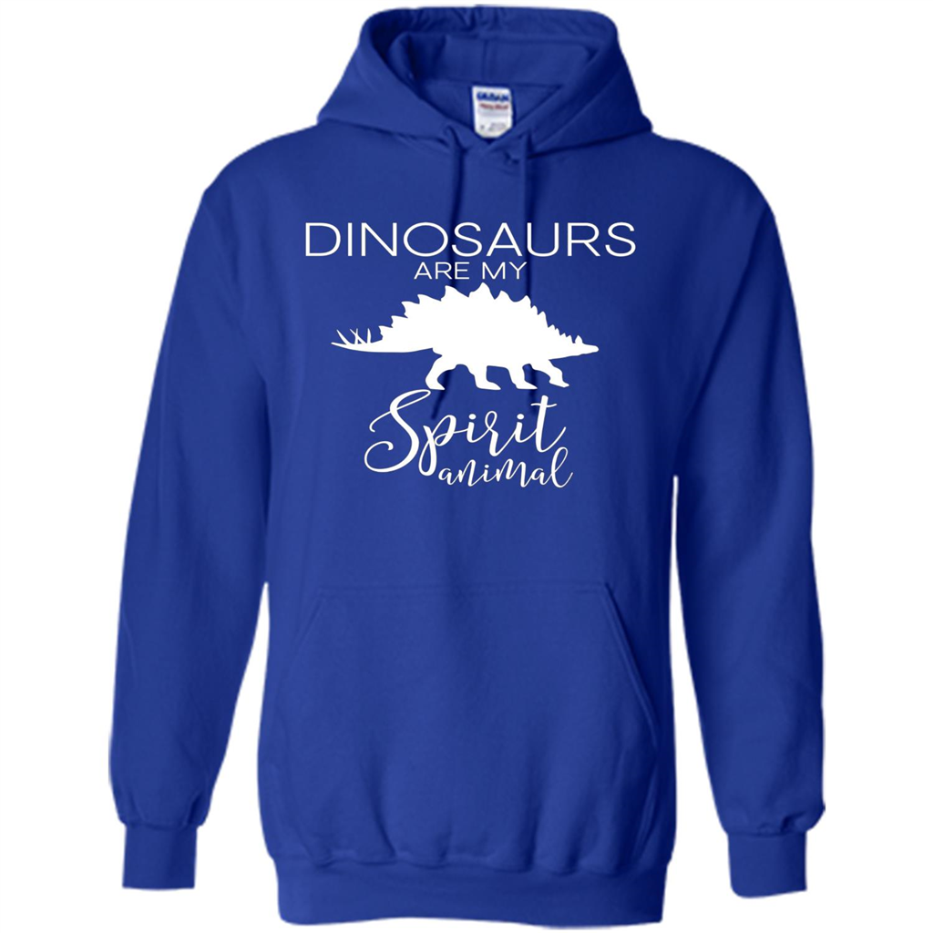 Dinosaur T-Shirt Dinosaurs Are My Spirit Animal Royal