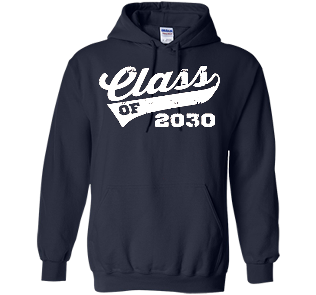 Kindergarten T-shirt Class Of 2030 Kindergarten Style T-shirt Navy