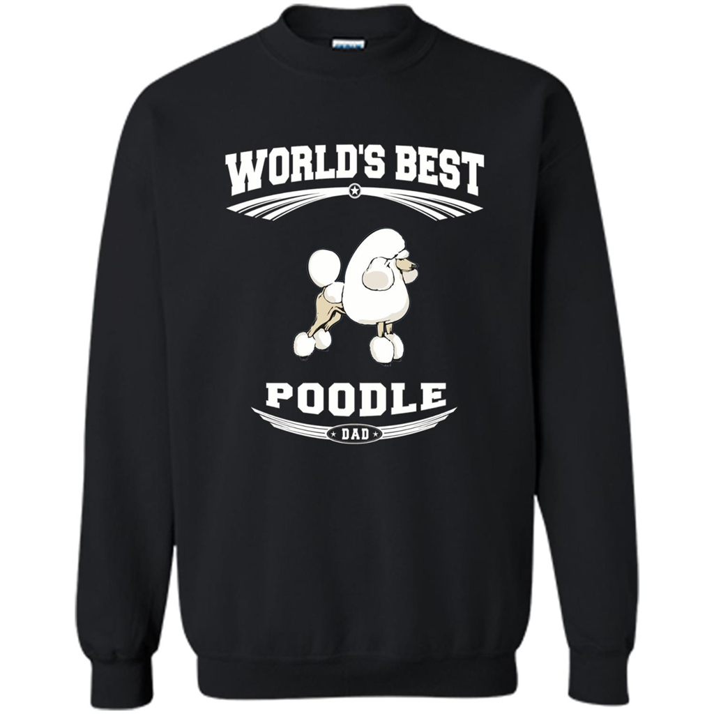World's Best Poodle Dog T-shirt Orange