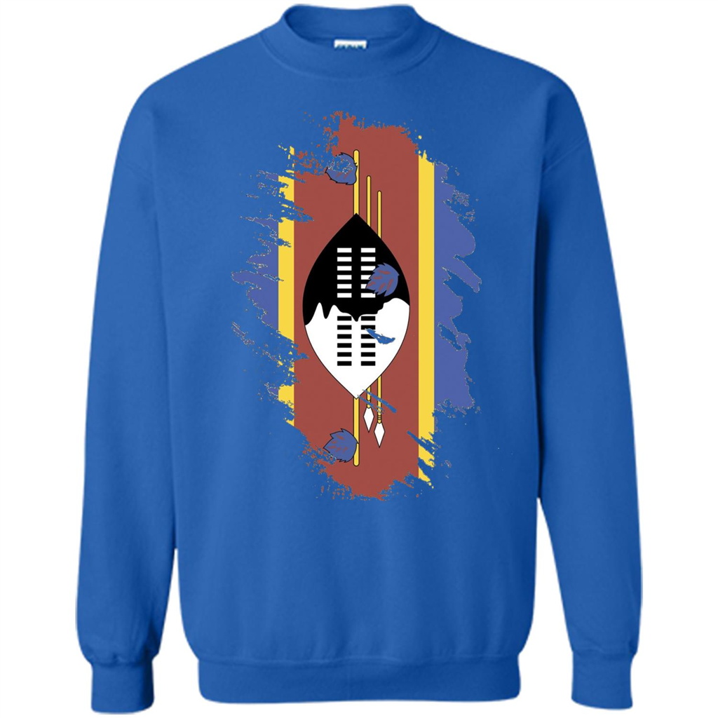 Flag of Swaziland T-shirt National Swaziland T-shirt Royal