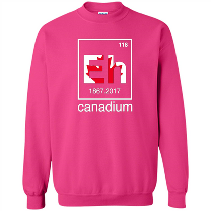 Funny Canadian T-shirt Canada Element Eh - 150 years T-Shirt Heliconia