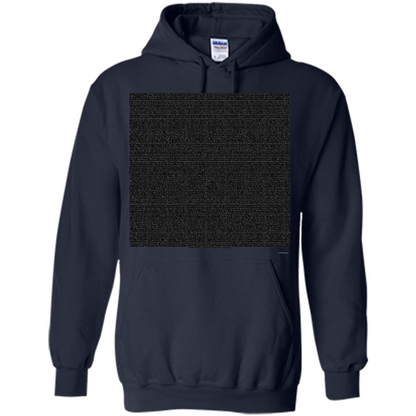 Bee Movie Script T-shirt Navy
