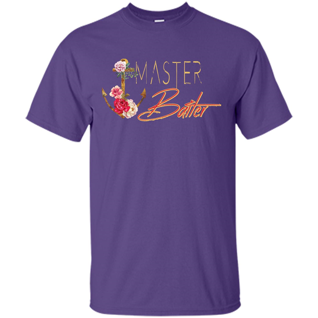 Master Baiter T-shirt Purple