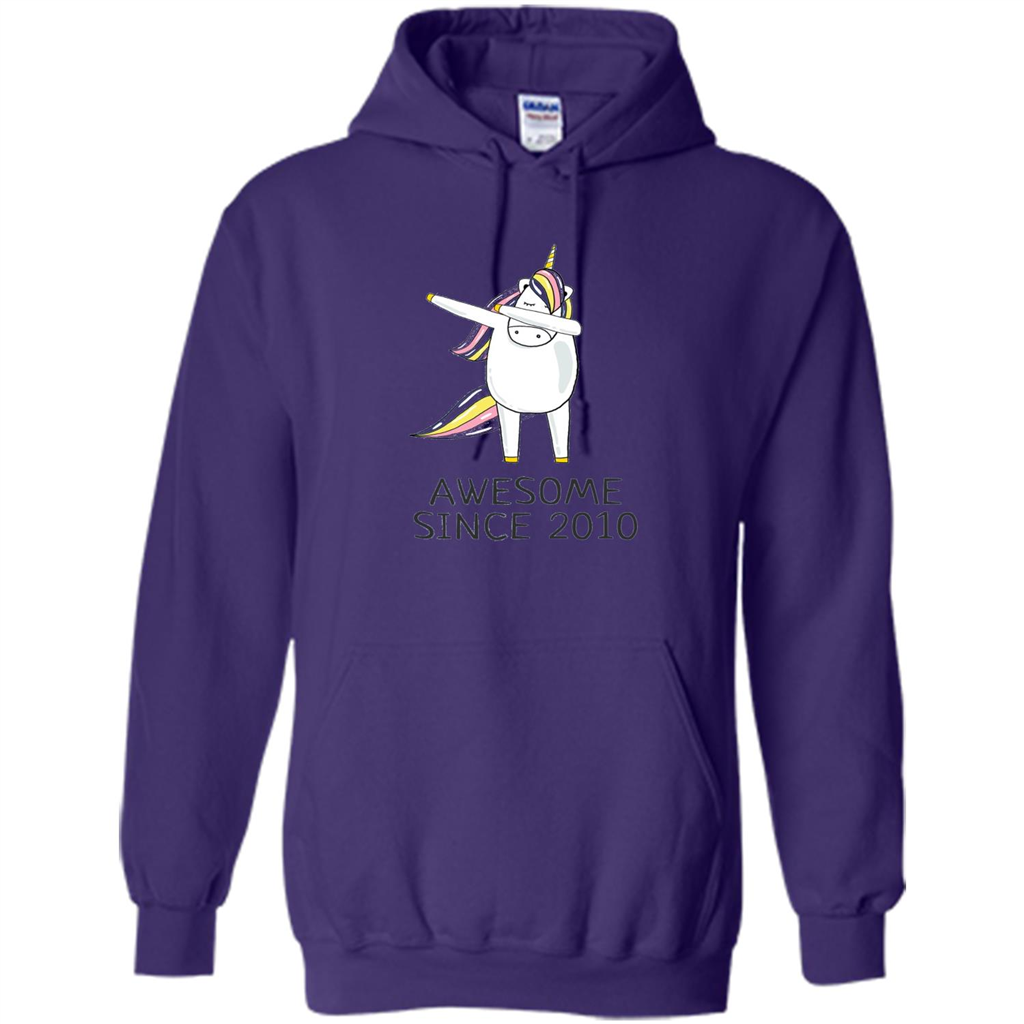 Awesome Since 2010 T-shirt Born In 2010 Purple