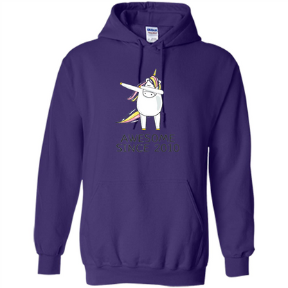 Awesome Since 2010 T-shirt Born In 2010 Purple