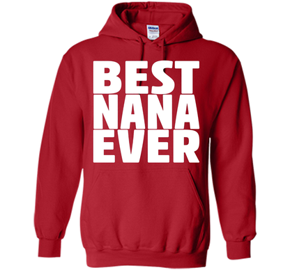 Grandma Birthday Shirt Best Nana Ever Nana Birthday T-Shirt shirt Red