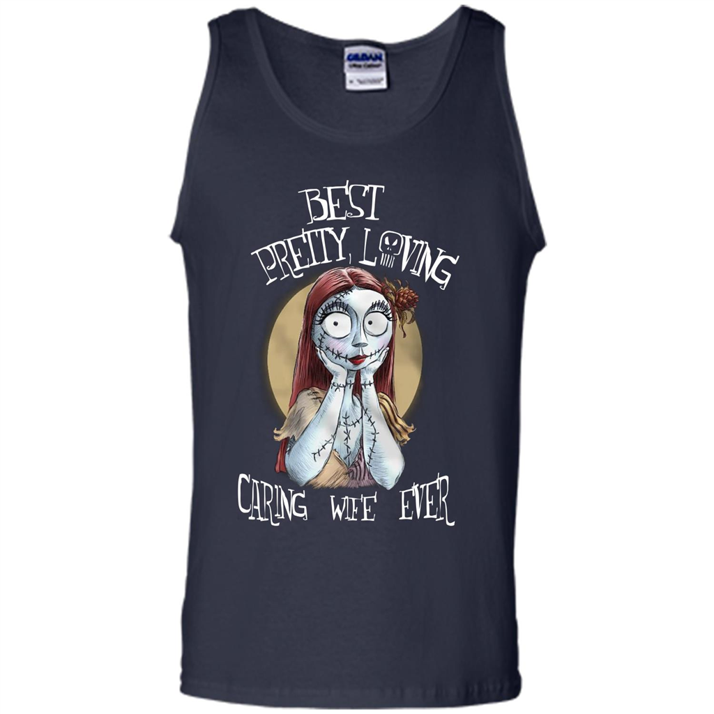 Halloween T-shirt Best Pretty Loving Caring Wife Ever T-shirt Navy