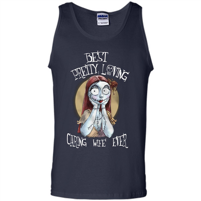 Halloween T-shirt Best Pretty Loving Caring Wife Ever T-shirt Navy
