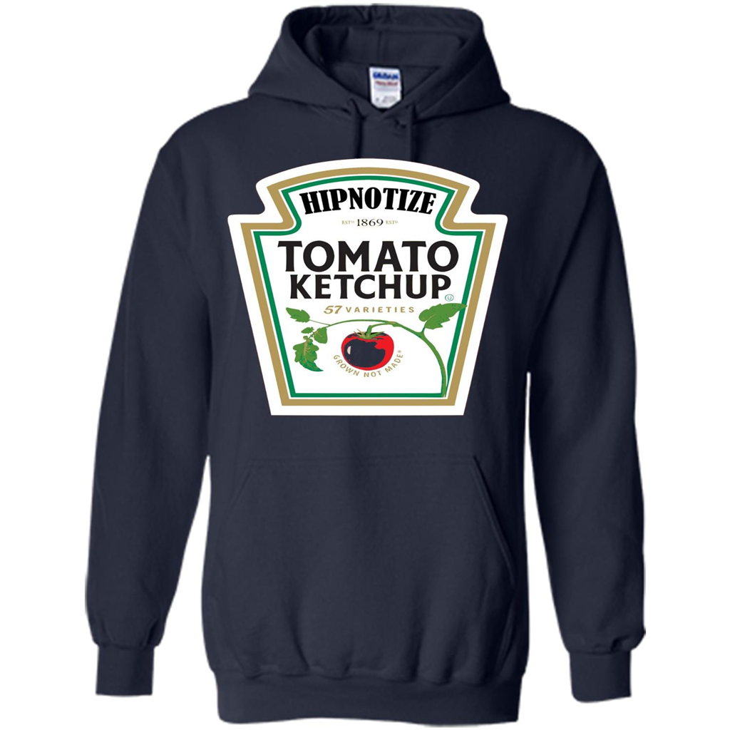 Ketchup Condiment Costume T-shirt Tomato Ketchup 57 Varieties Grown Not Made Navy