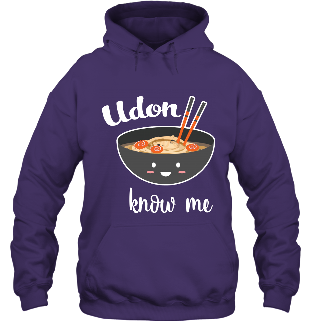 Udon Know Me Japanese Curry Shirt Hoodie Hoodie Purple